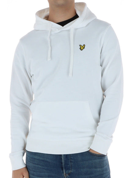 Felpa Uomo Lyle & Scott Blu con Cappuccio e Tasche