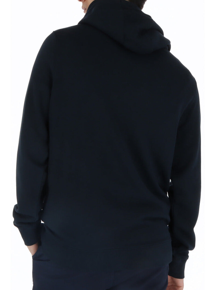 Felpa Uomo Lyle & Scott Blu con Cappuccio e Tasche