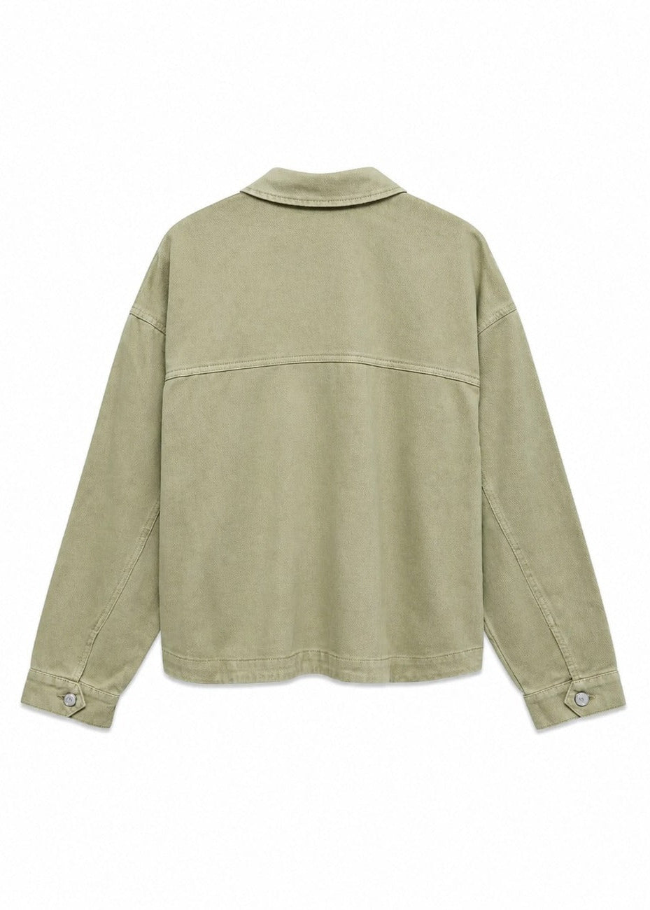 Giacca Donna Vero Moda Verde in Cotone