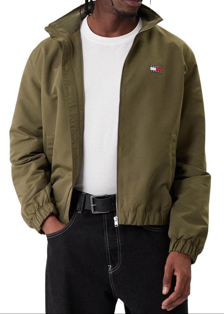 Giacca Uomo Tommy Hilfiger Jeans Verde con Zip