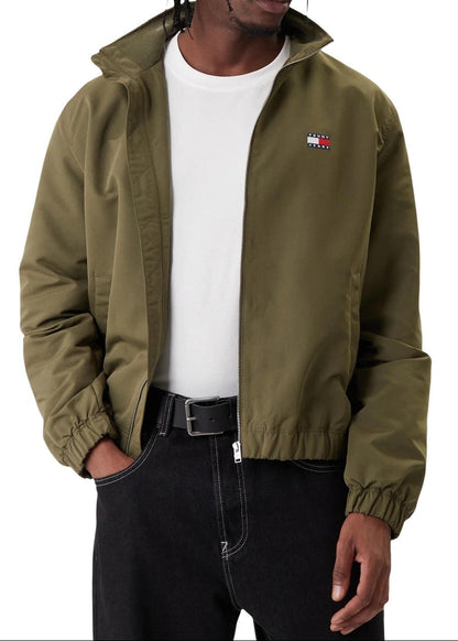 Giacca Uomo Tommy Hilfiger Jeans Verde con Zip