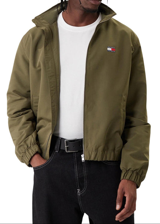 Giacca Uomo Tommy Hilfiger Jeans Verde con Zip