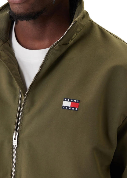 Giacca Uomo Tommy Hilfiger Jeans Verde con Zip