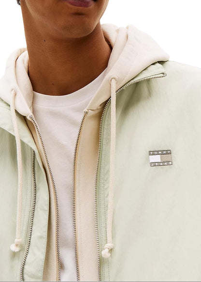 Giacca Uomo Tommy Hilfiger Jeans Verde con Zip