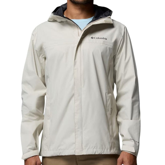 Giubbotto Uomo Columbia Grigio con Cappuccio e Zip