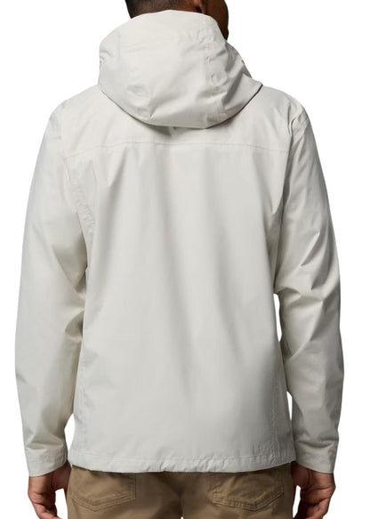 Giubbotto Uomo Columbia Grigio con Cappuccio e Zip