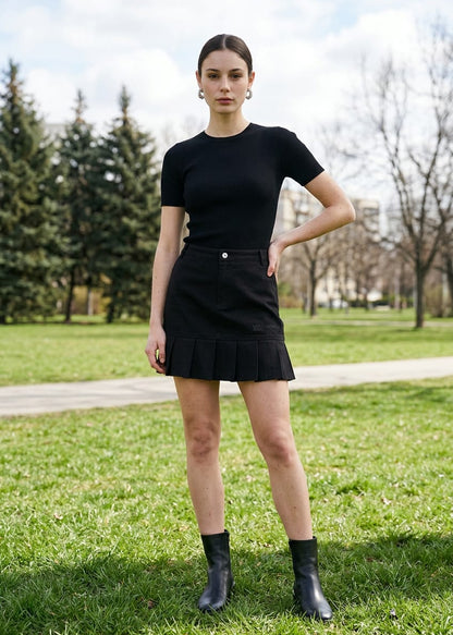 Gonna Donna Karl Lagerfeld Jeans Nera