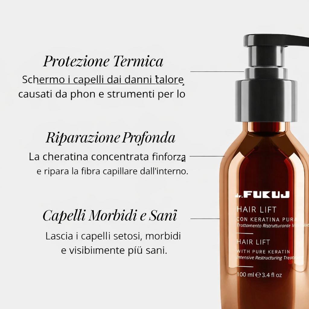 Hair Lift – Cheratina Pura | Siero Capelli Senza Risciacquo