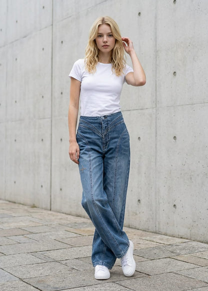 Jeans Donna Desigual con Tasche