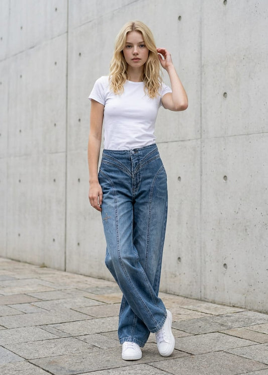 Jeans Donna Desigual con Tasche