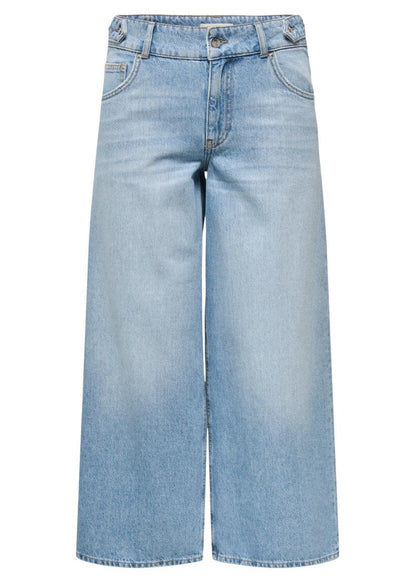 Jeans Donna Only Azzurri Wide Leg in Cotone