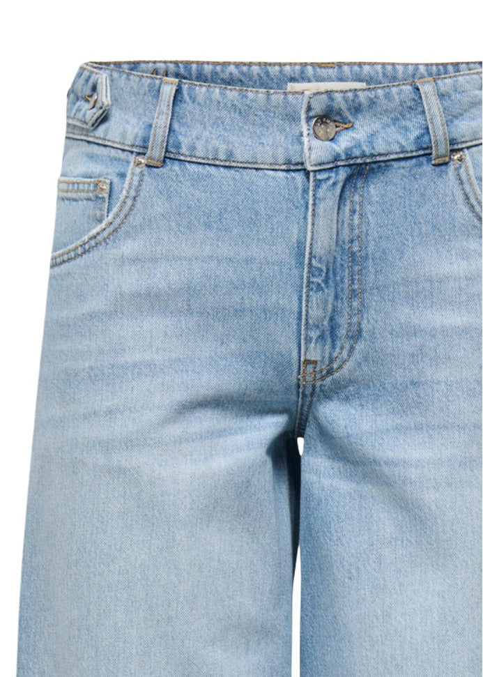 Jeans Donna Only Azzurri Wide Leg in Cotone