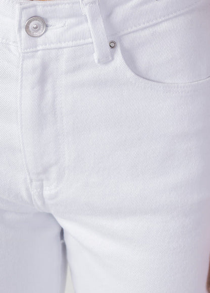 Jeans Donna Only Bianco Monocromo