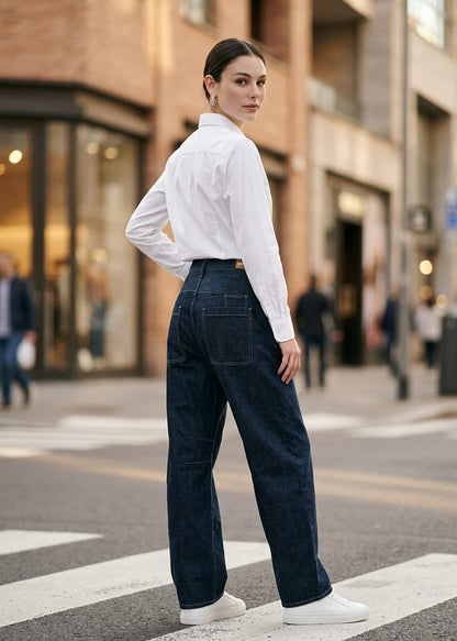 Jeans Donna Replay Barrel