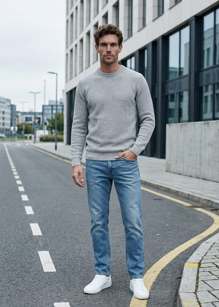 Jeans Uomo Levi's Blu con Chiusura a Bottoni