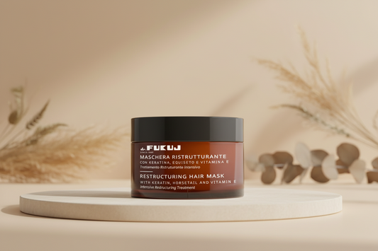 Maschera Ristrutturante alla Cheratina – Nutrimento & Anti-Crespo