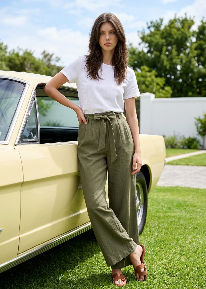 Pantaloni Donna Vero Moda con Tasche