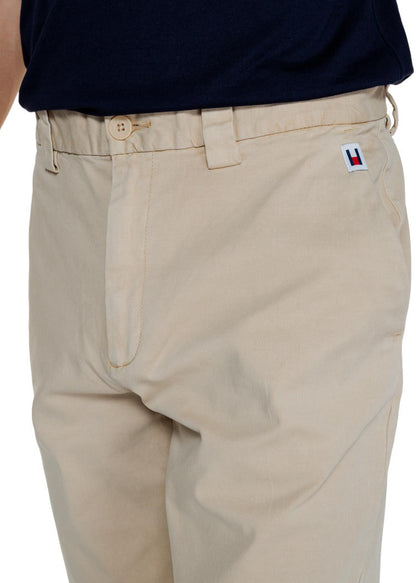 Pantaloni Uomo Tommy Hilfiger Jeans Oro in Cotone Stretch