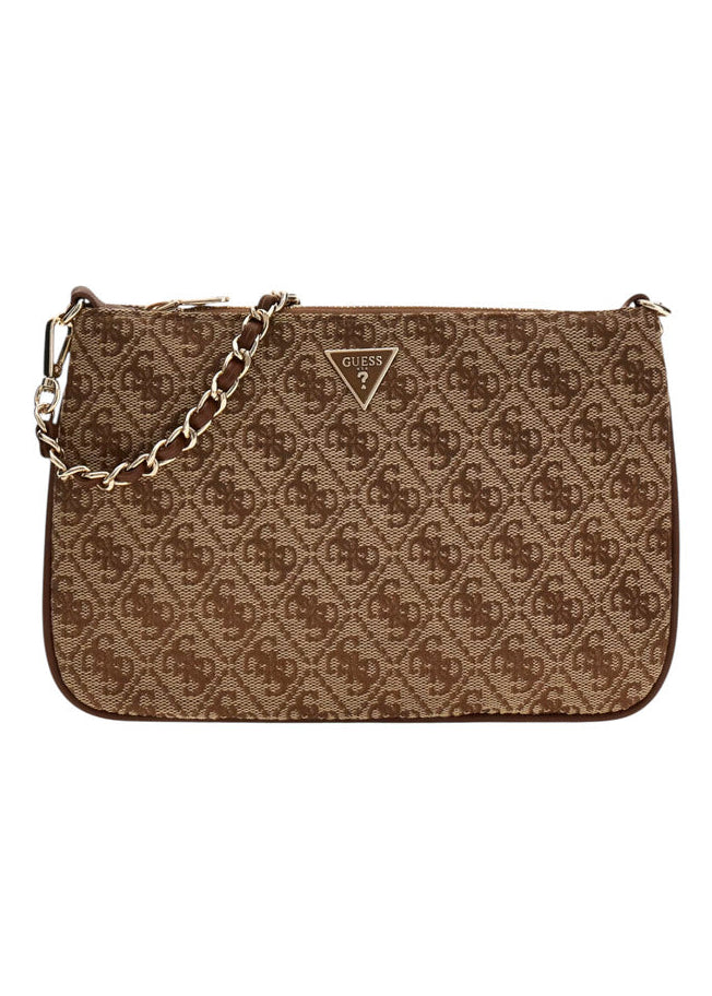 Pochette Donna Guess Grigia con Stampa