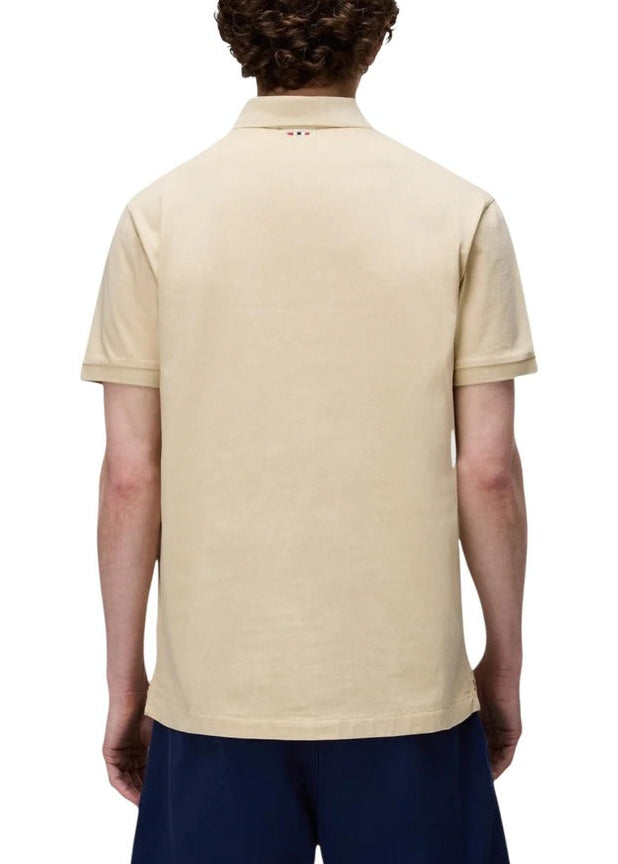 Polo Uomo Napapijri Gialla in Cotone