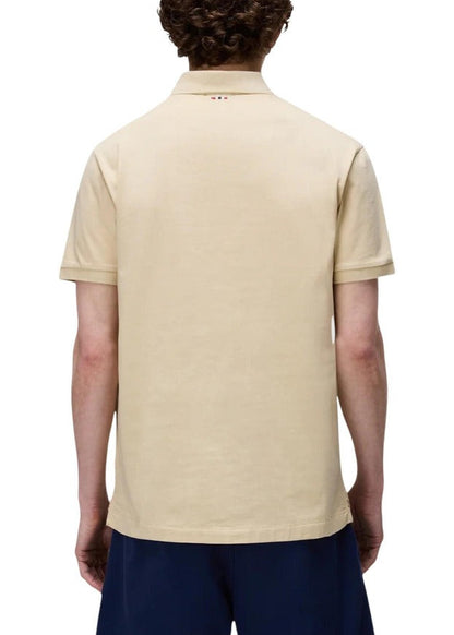 Polo Uomo Napapijri Gialla in Cotone