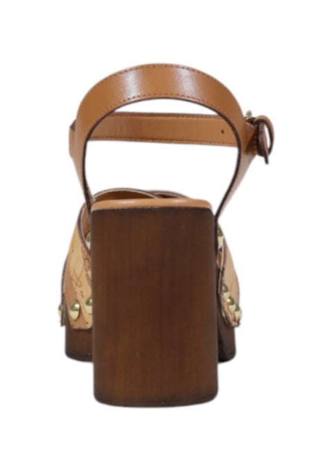 Sandali Donna Alviero Martini Prima Classe Beige con Fibbia