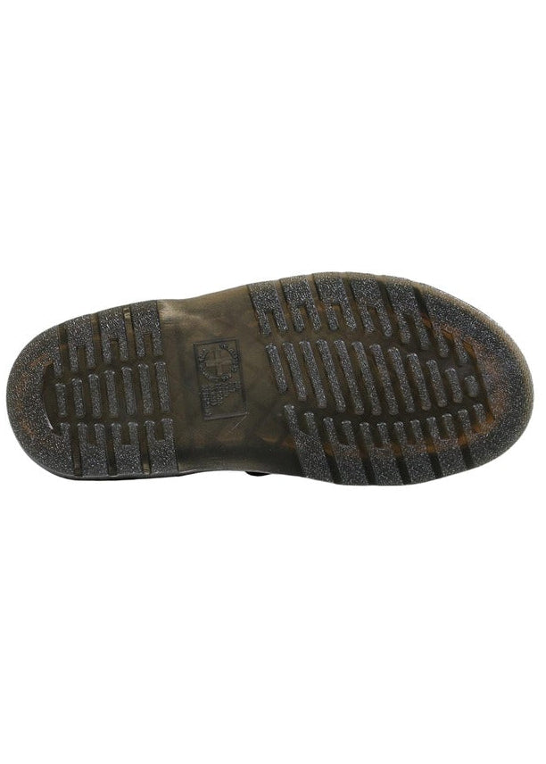 Sandali Donna Dr. Martens Neri in Pelle