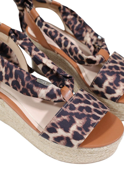 Sandali Donna Liu Jo Leopardati con Plateau