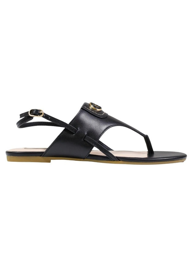 Sandali Donna Liu Jo Neri in Pelle con Cinturino