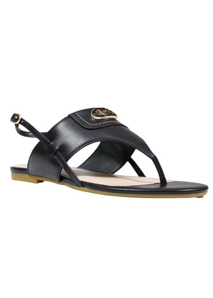Sandali Donna Liu Jo Neri in Pelle con Cinturino