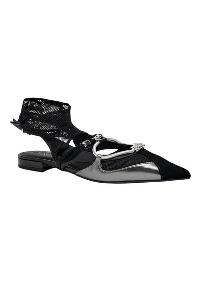 Sandali Donna Pinko Neri in Pelle con Cinturino