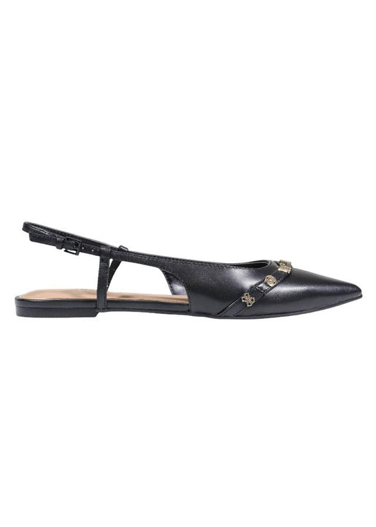 Scarpe Basse Donna Guess Nere a Punta con Fibbia