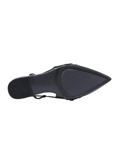 Scarpe Basse Donna Guess Nere a Punta con Fibbia