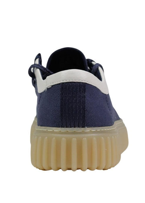 Scarpe Stringate Uomo Clarks Blu con Lacci