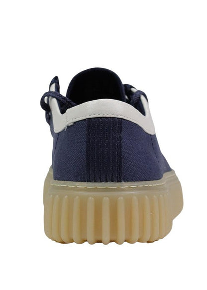 Scarpe Stringate Uomo Clarks Blu con Lacci