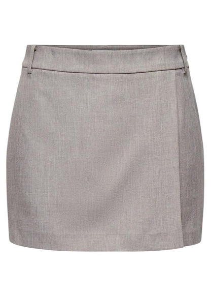 Shorts Donna Only Grigi con Zip