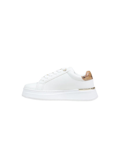 Sneakers Donna Alviero Martini Prima Classe Bianche con Plateau