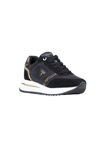 Sneakers Donna Guess Nere Basse Sportive con Lacci