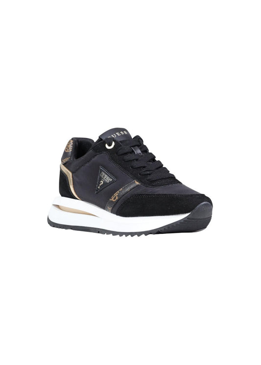 Sneakers Donna Guess Nere Basse Sportive con Lacci