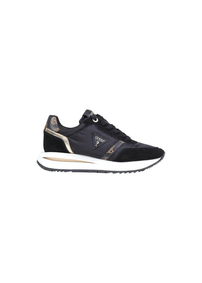 Sneakers Donna Guess Nere Basse Sportive con Lacci