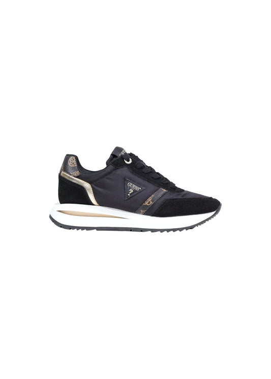 Sneakers Donna Guess Nere Basse Sportive con Lacci