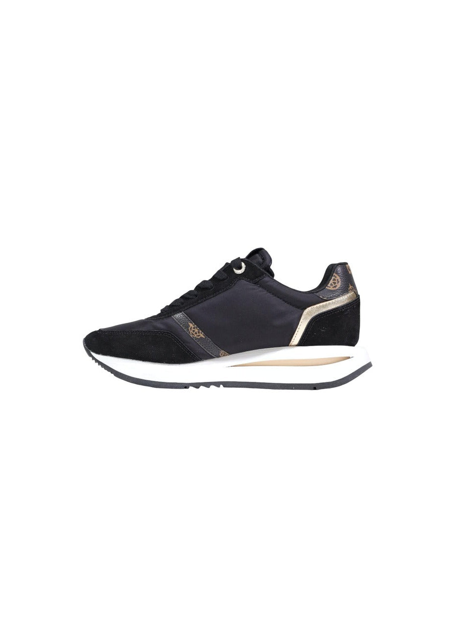 Sneakers Donna Guess Nere Basse Sportive con Lacci