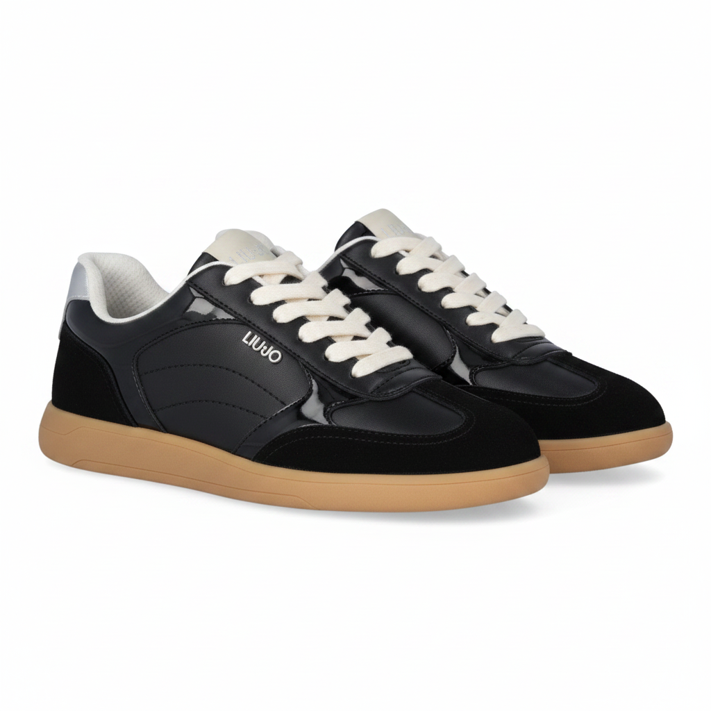 Sneakers Donna Liu Jo Connor 01 in Pelle Calf Leather/Co