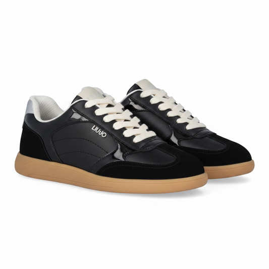 Sneakers Donna Liu Jo Connor 01 in Pelle Calf Leather/Co