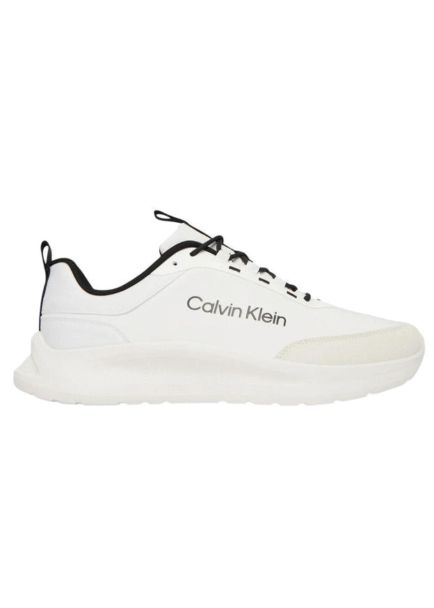 Sneakers Uomo Calvin Klein Bianche con Lacci