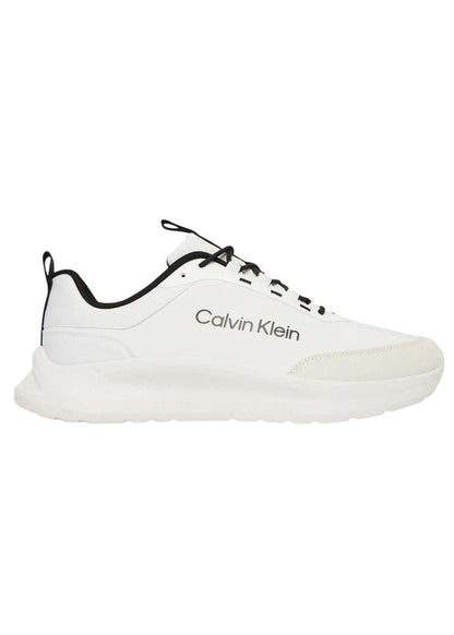Sneakers Uomo Calvin Klein Bianche con Lacci