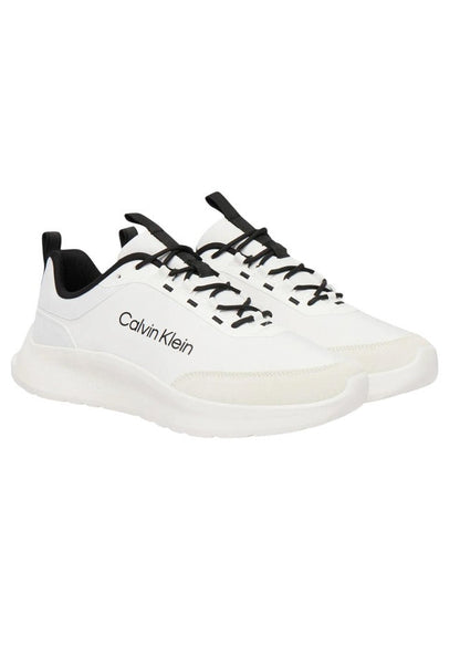 Sneakers Uomo Calvin Klein Bianche con Lacci