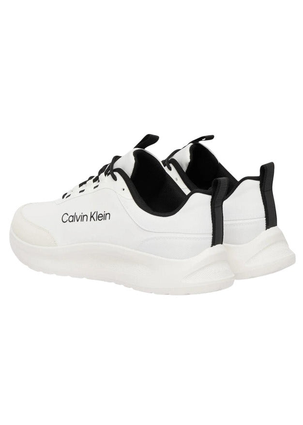 Sneakers Uomo Calvin Klein Bianche con Lacci