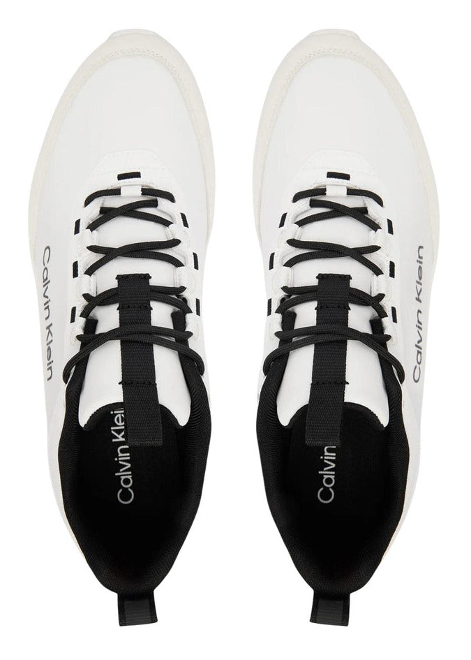 Sneakers Uomo Calvin Klein Bianche con Lacci