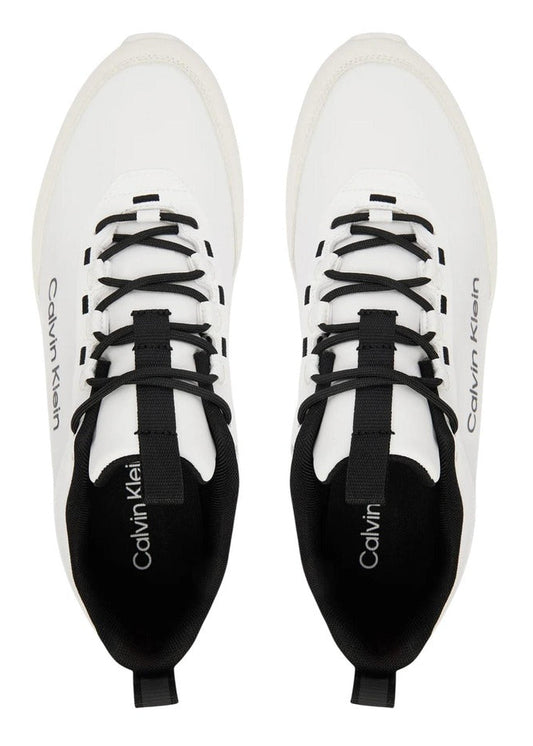 Sneakers Uomo Calvin Klein Bianche con Lacci